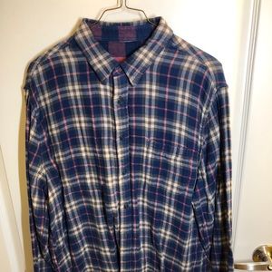 Faherty reversible button-up